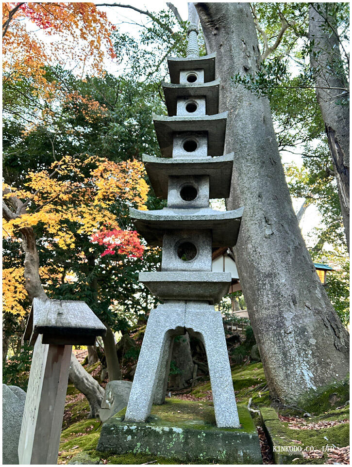 紅葉の兼六園