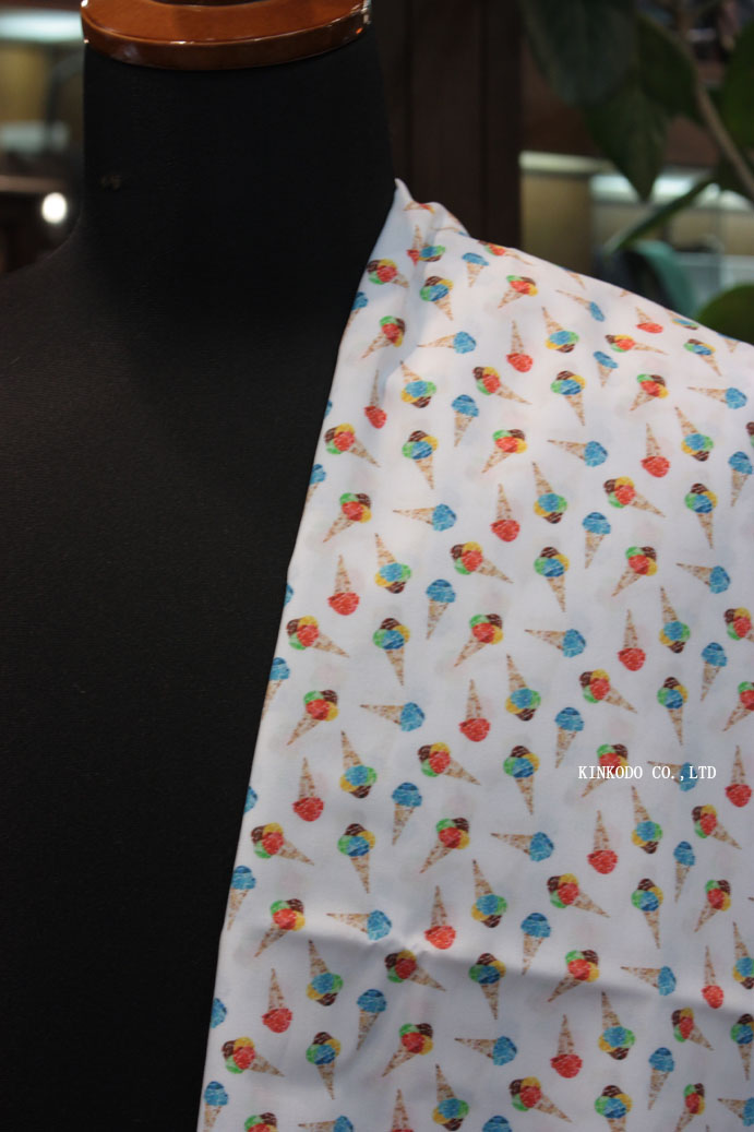 NO-10558382　サマージェラート・プリントコットン　TEXTA　テキスタ社製生地　綿100％